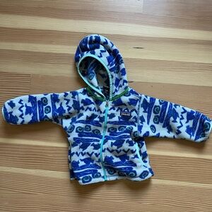 Patagonia baby fleece zip up